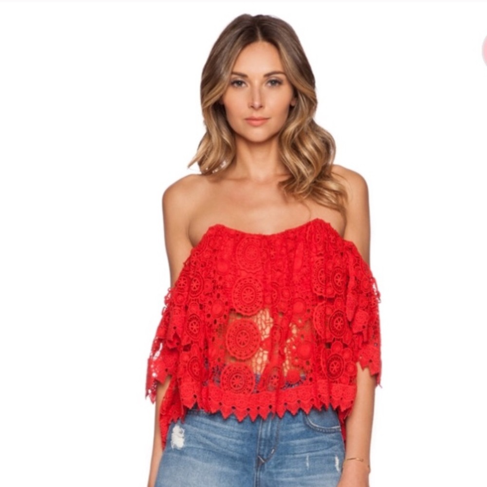 Tularosa off the shoulder top